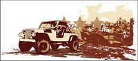 Retro style vector-2
