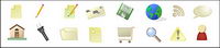 The compact material commonly used vector icon