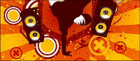 Hip Hop theme vector material