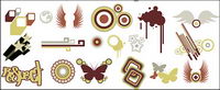 Vector trend of design elements-30