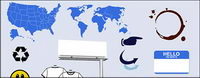 Vector trend of design elements-38