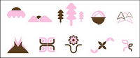 Vector trend of design elements-47