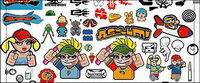 Vector trend of design elements-52