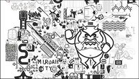 The trend of various design elements vector
