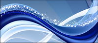 Active blue background lines