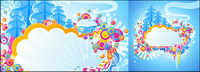 The trend of design style combination of elements