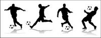 football action figure silhouettes