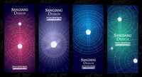 Ray lines background