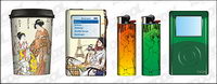 Japanese wind vector material goods