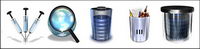 256x256 high-reflective texture icon series