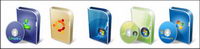 Chaoxuan the Vista packaging transparent PNG icon