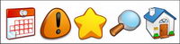 PNG transparent three-dimensional cartoon icon
