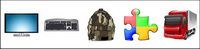 aqua value pack transparent png icon