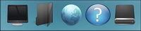 Radium Neue series of icons transparent png