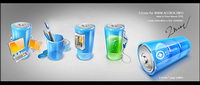 Super-computer theme beautifully battery icon transparent png