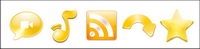 Gold charm computer icon transparent png