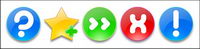 Common operation button campaign icon png
