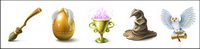 Harry Potter in the props computer icon png