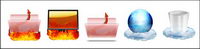 Angel, cloud, fire style computer icon png