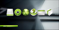 Aire green style icon png complete computer system