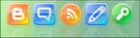 Blog commonly used computer button icon png