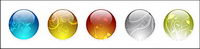 Dreams pattern crystal ball icon png