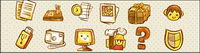 Color pencil hand-painted style icon png