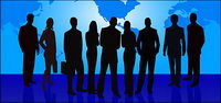 Business People vector material
