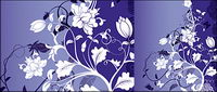 Fashion pattern vector material