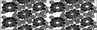 Vector traditional tiled background material-2