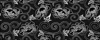 Vector traditional tiled background material-3