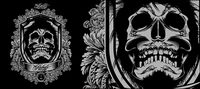 Skull vector material