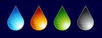 Vector droplets