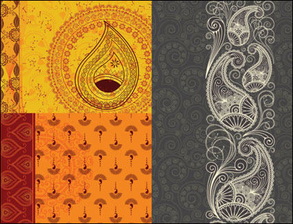 India ham grain background vector material