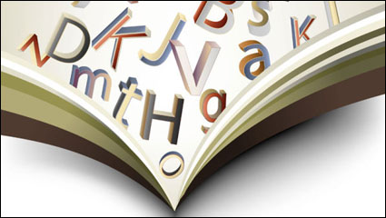 Books and letters material 02 - vector