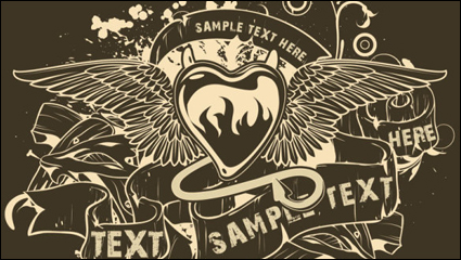 Trend of T-shirt pattern 02 - vector