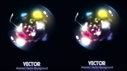 Gorgeous dynamic starlight background vector - 03