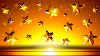 Brilliant halo background 02 - vector material