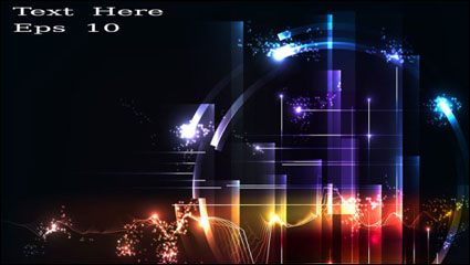 Bright glare effects 01 - vector material