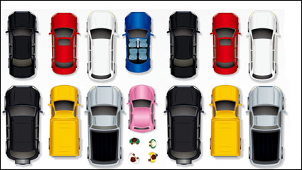 Cartoon car illustrations -05