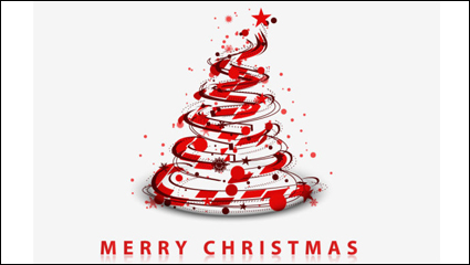 Creative Christmas Tree 07 - Vector material
