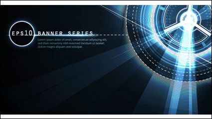 Bright lighting effects 02 - vector material
