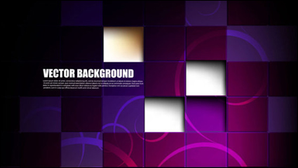 Technological sense brilliant background 04 - vector material