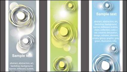 Trend bookmark card 03 - vector material