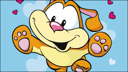 Cartoon animals image 03 - vector material