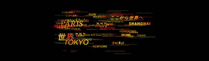 Dynamic text vector