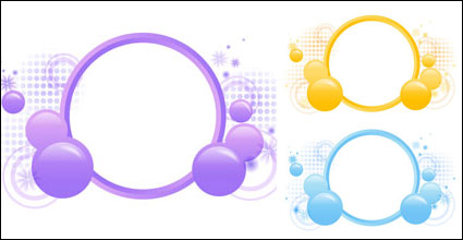 Flowers Vector ball material