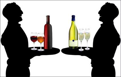 Drinks waiter