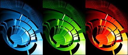 3D cool vector -3