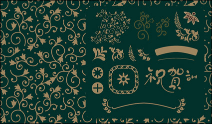 vector lace patterns